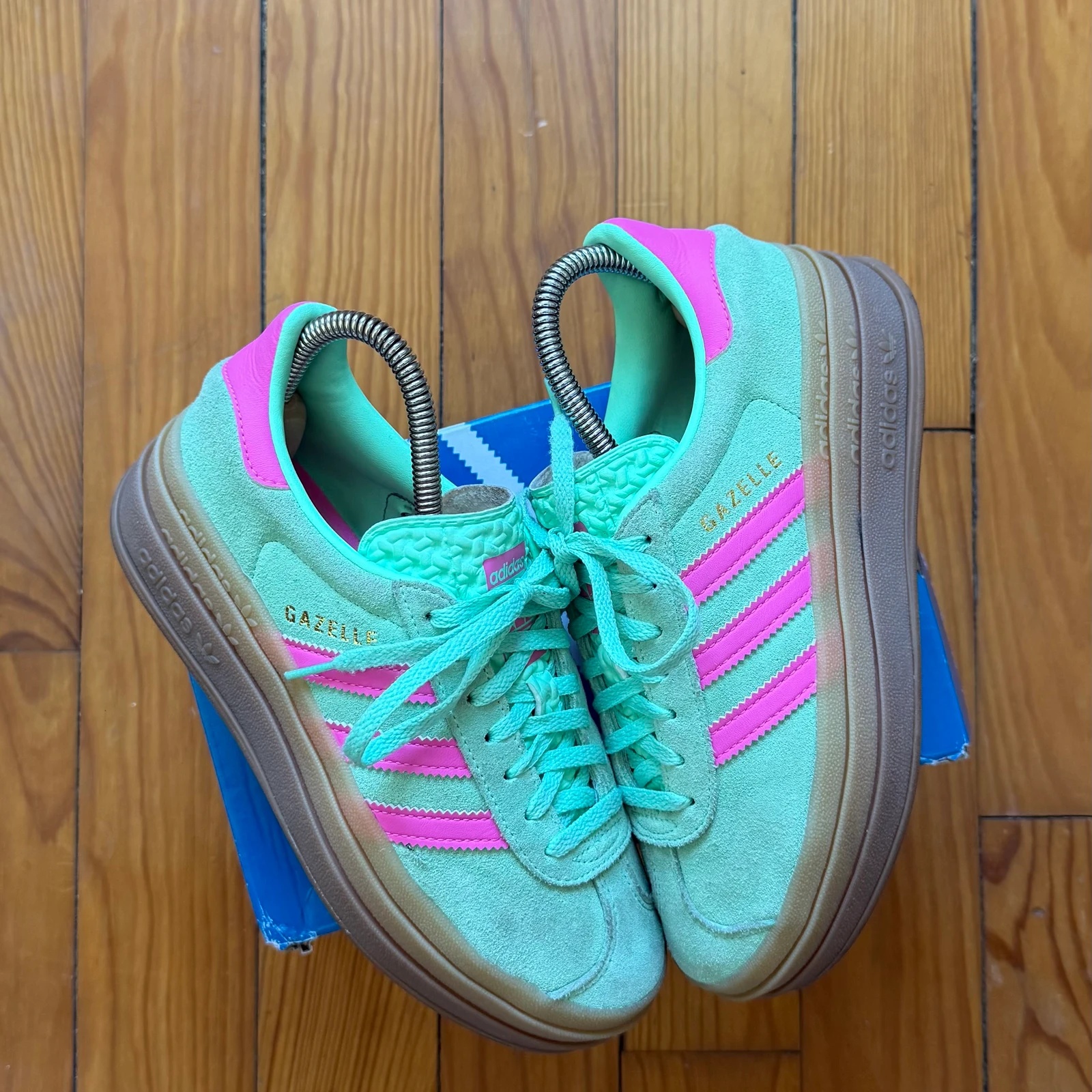 Adidas Originals Gazelle Bold - Pulse Mint / Lucid Pink