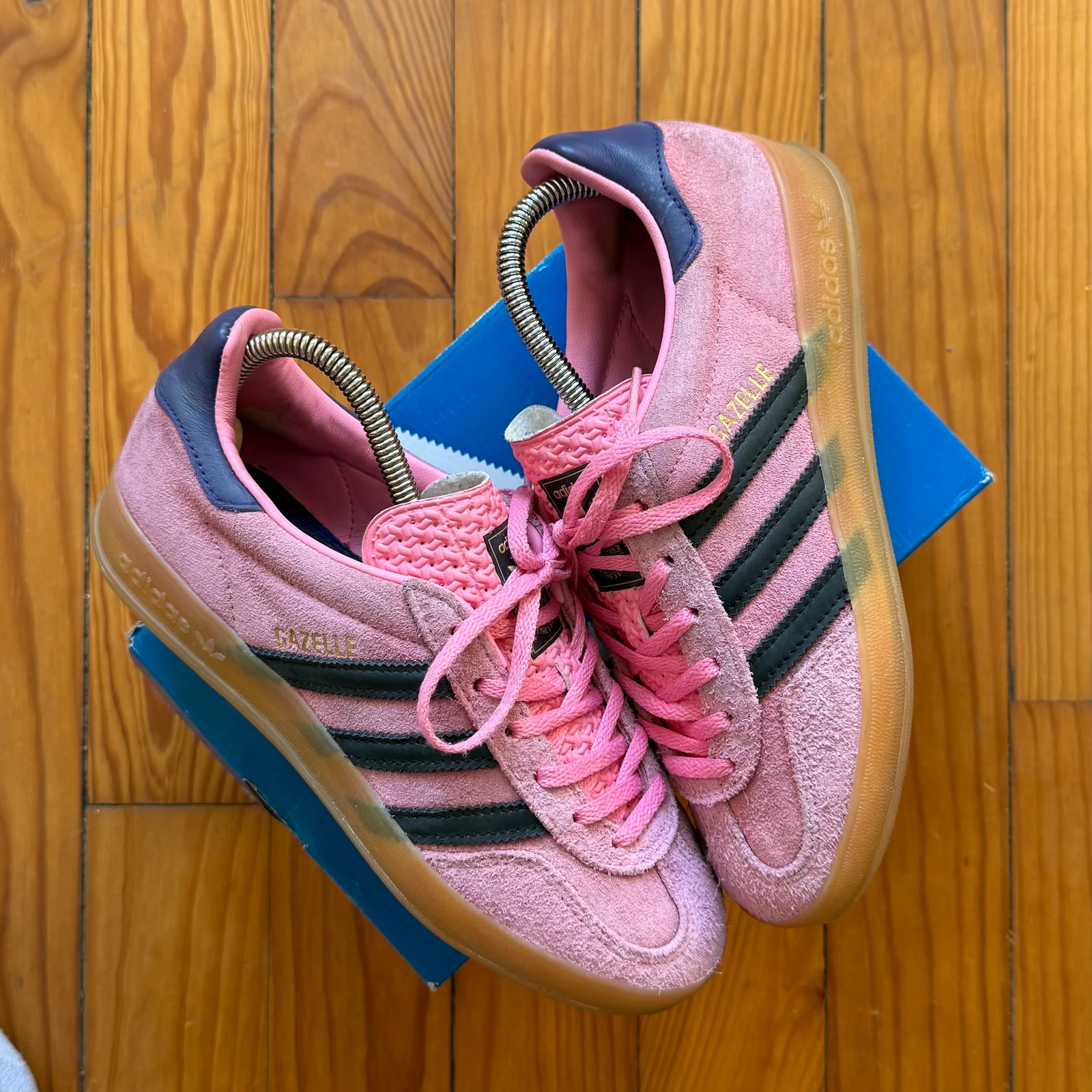 Adidas Originals Gazelle Indoor - Pink Fusion / Collegiate Navy
